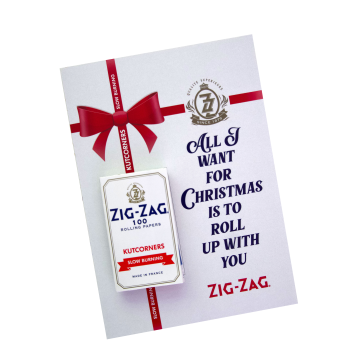 Zig-Zag® x Kush Kards "All I Want for Christmas"