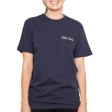 Zig-Zag® x 3-Dimensional Navy Holographic