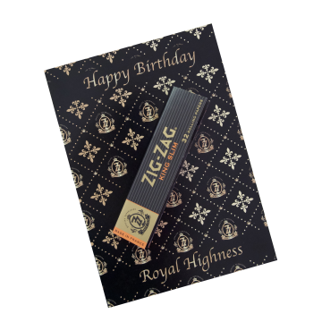 Zig-Zag® x Kush Kards "Happy Birthday Your Royal Highness"