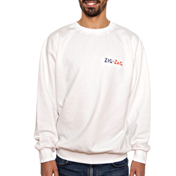 Zig-Zag® x 3-Dimensional Oversized White