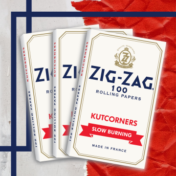 Zig-Zag® White "Slow Burning" Kutcorners